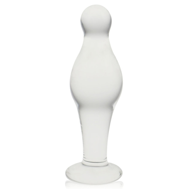 LoveToy Plug en verre Pawlo 9.5 x 3.3cm Transparent